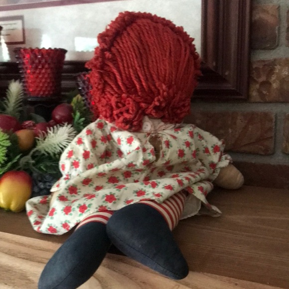 Rare VTG  1960’s Musical Knickerbocker Raggedy Ann - Picture 4 of 6